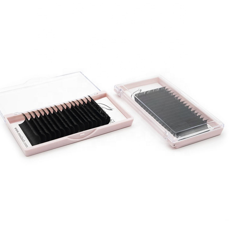 Deep Black Hand Made Soft Eyelash Extension Volume 6-25 mm Eyelash Extension 